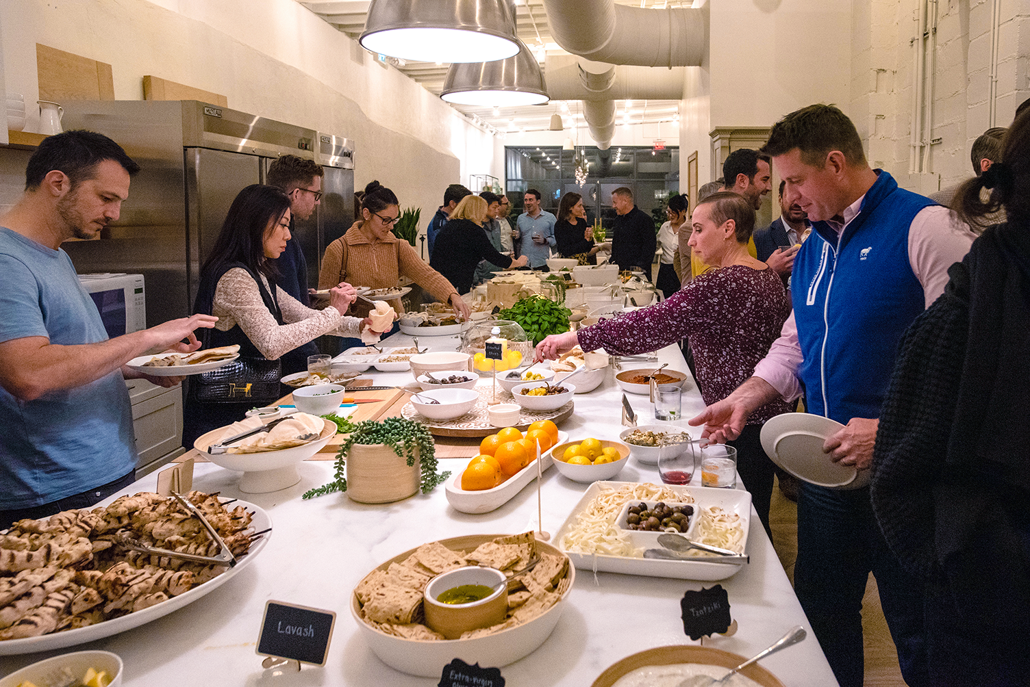 Cooking class hosted at Loopwell