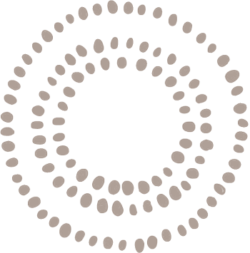 Loopwell logo with circular pattern